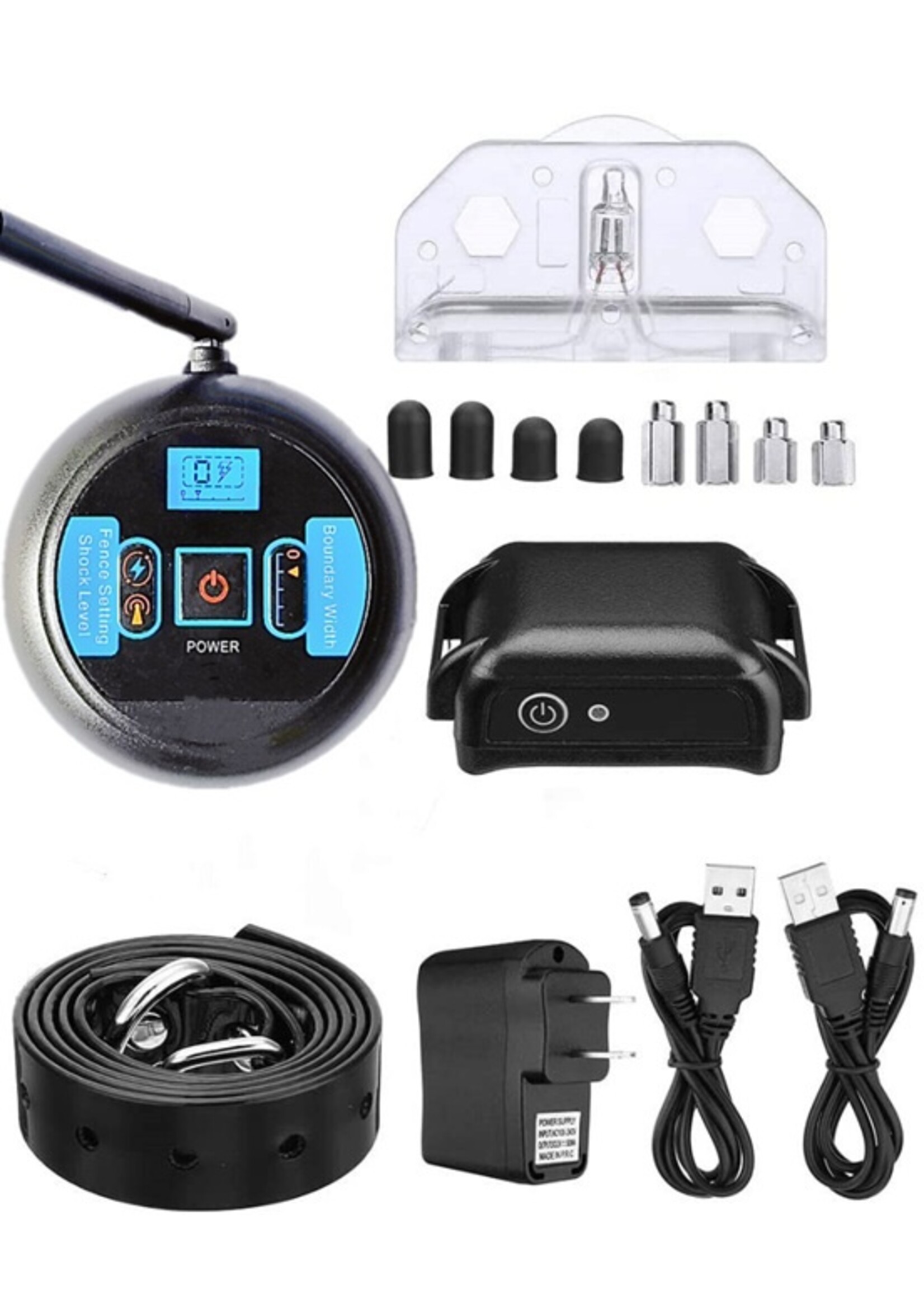 Draadloze Elektronische Hondenomheining – Tot 200 Meter – IP67 – Oplaadbaar – Voor 1 hond