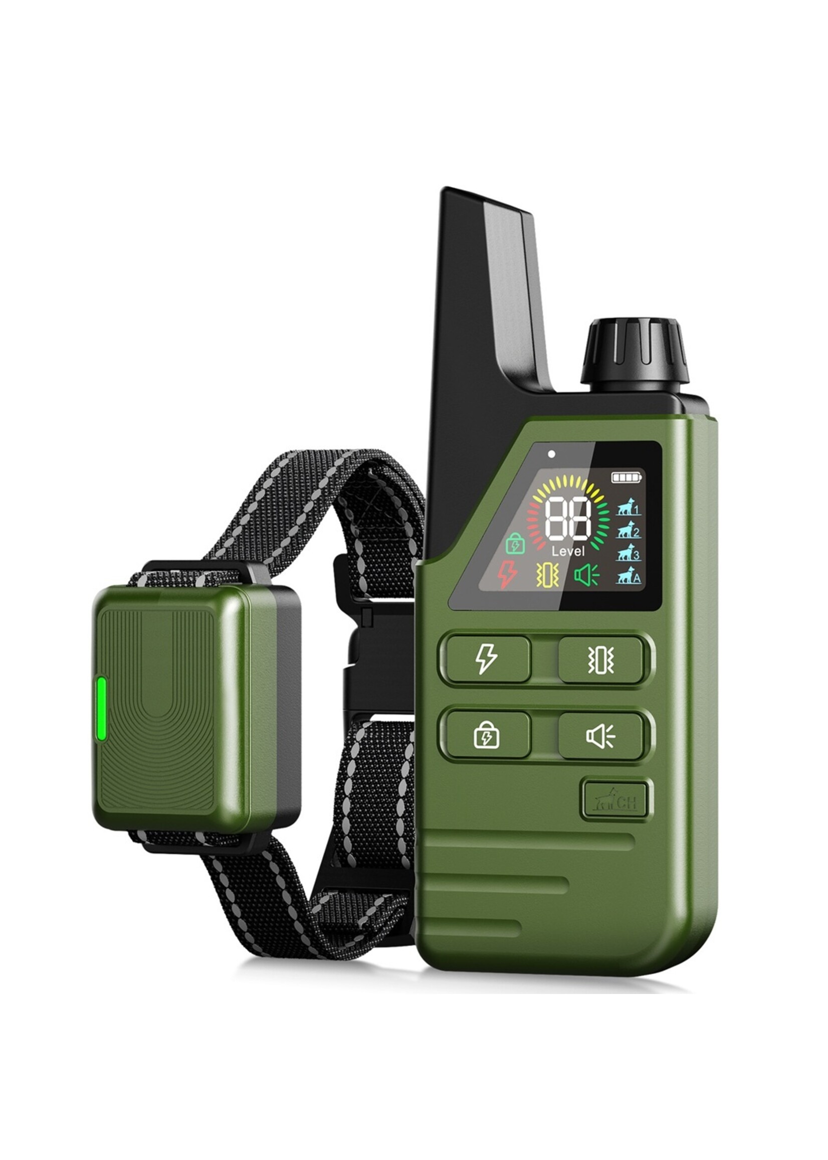 Trainingshalsband voor Honden – 1370 Meter Bereik – IP67– Voor 1 hond