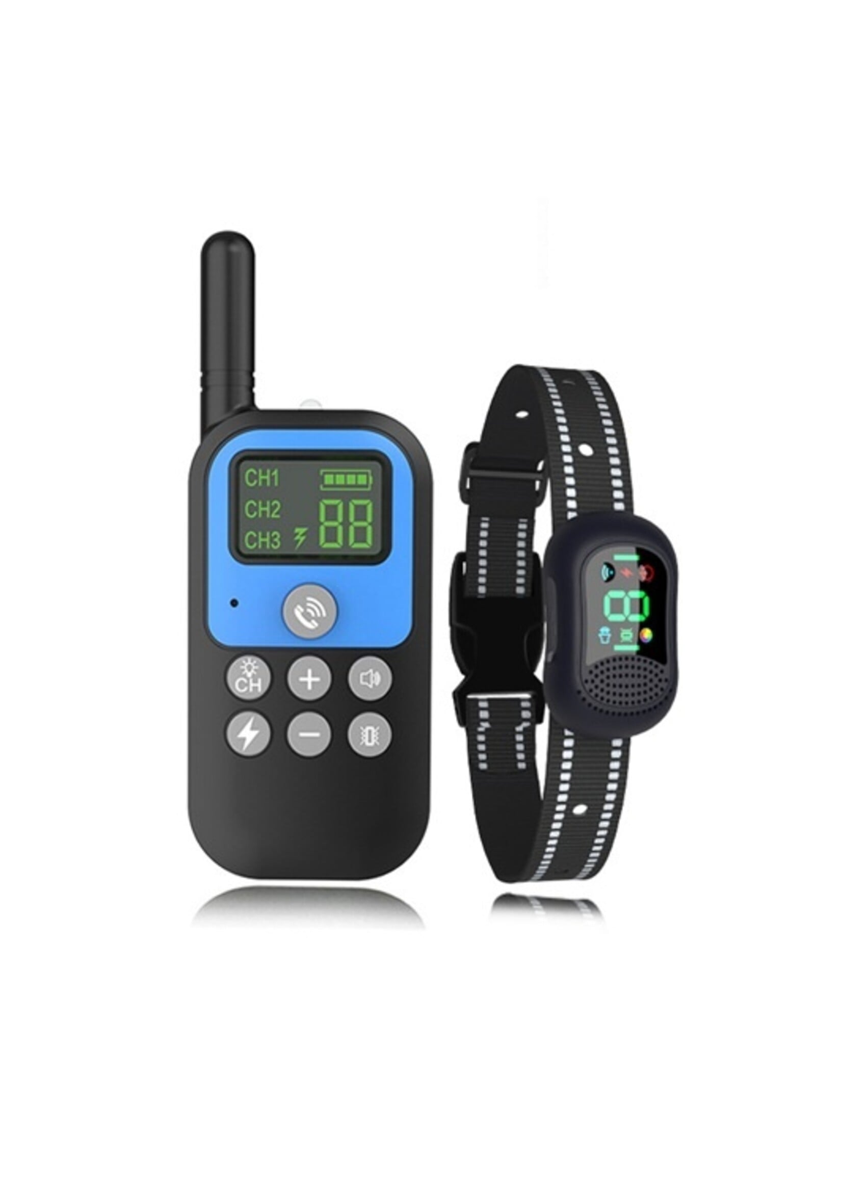 Hondentrainer met Voice Walkie-Talkie – 1500 Meter – Vibratie & Geluid