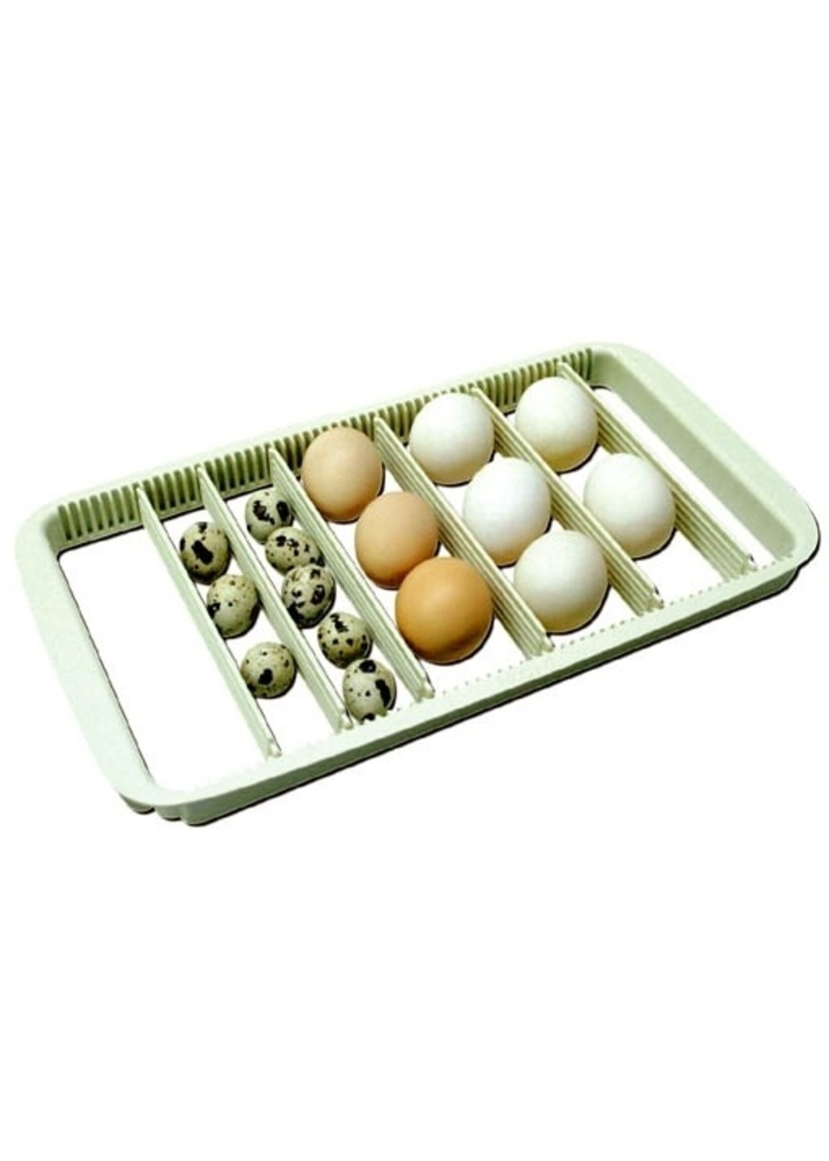 R-com Universeel Eierrek / Eiertray R-com 20 – Verstelbaar voor Verschillende Eierformaten