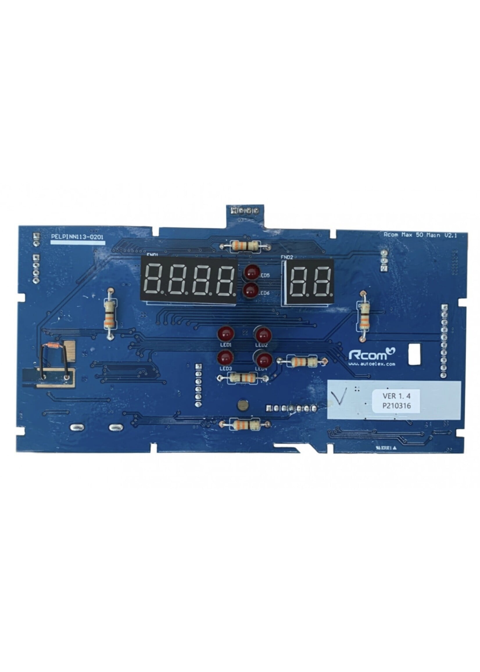 R-com Rcom Max 50 Hoofdprintplaat (Main PCB) – Blauw 2021 – Met Digitaal Display