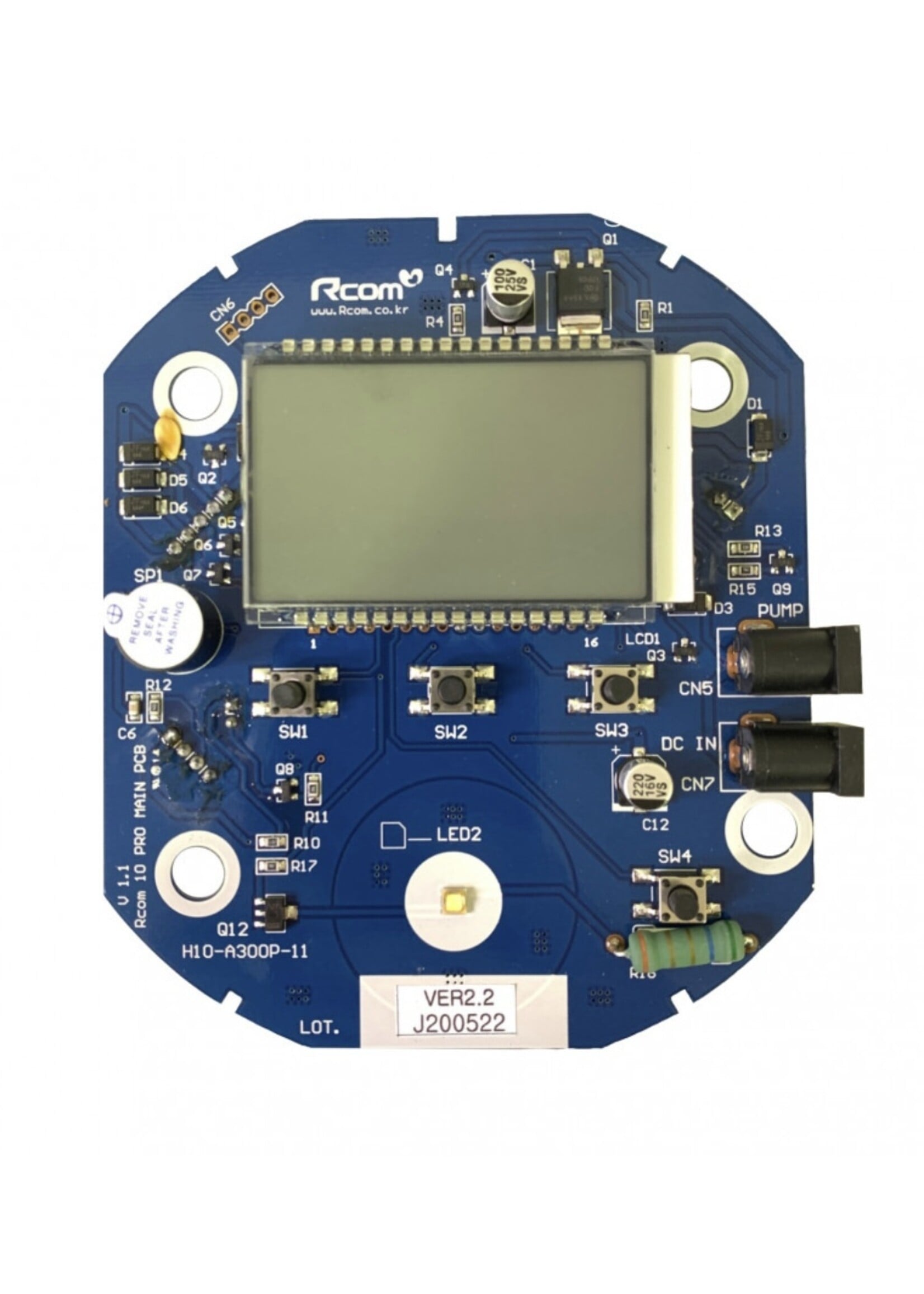 R-com Rcom 10 Pro & Pro Plus Printplaat (PCB) – Met Digitaal Display