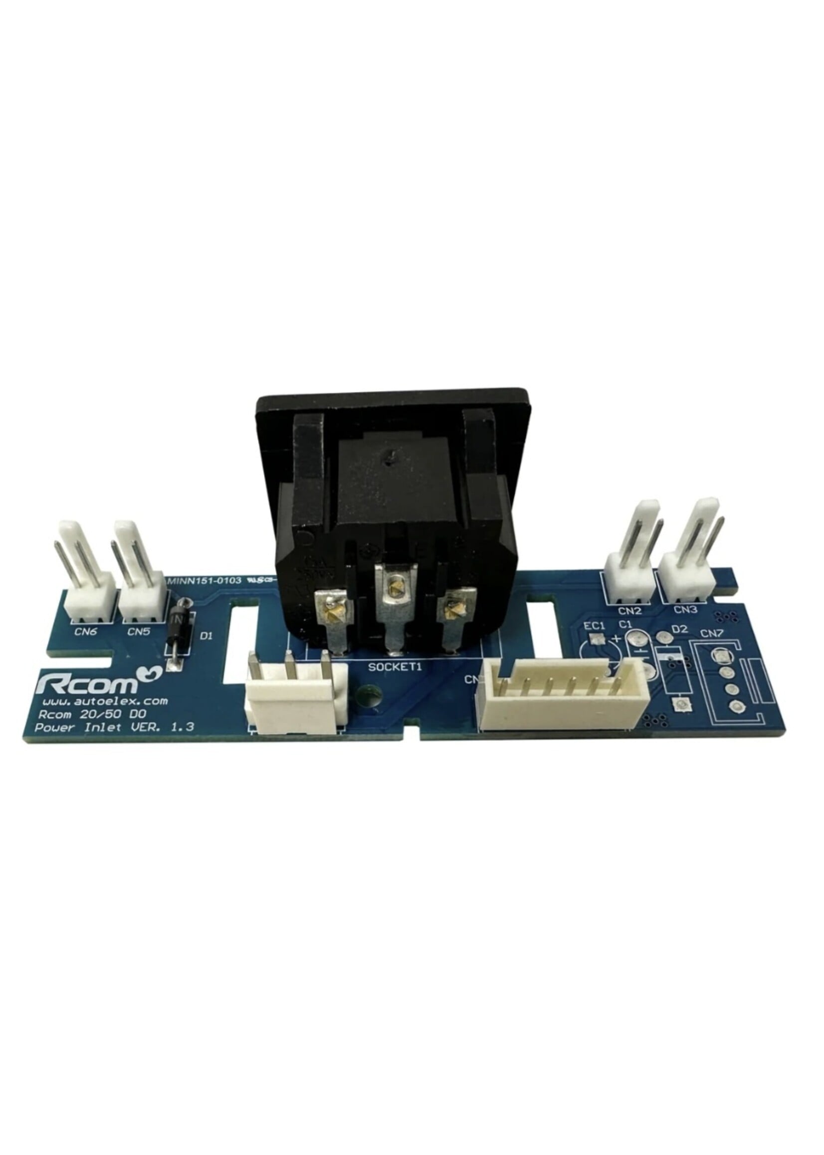 R-com Voedingsprintplaat voor Rcom 20/50 DO Broedmachines - Power Inlet PCB