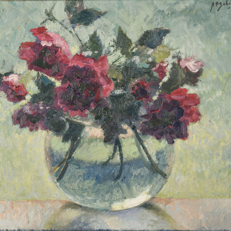 A.P. Schotel (1890-1958) A.P. Schotel (1890-1958), Still life with roses