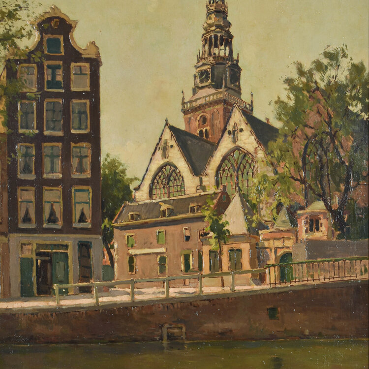 A.C. Rosemeier (1888-1992) A.C. Rosemeier (1888-1992), Oude Kerksplein (Amsterdam)