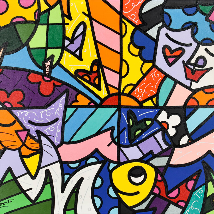 Romero Britto A beautiful day