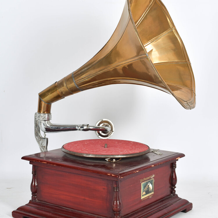 'His Master's Voice' Gramophone player  'His Master's Voice'