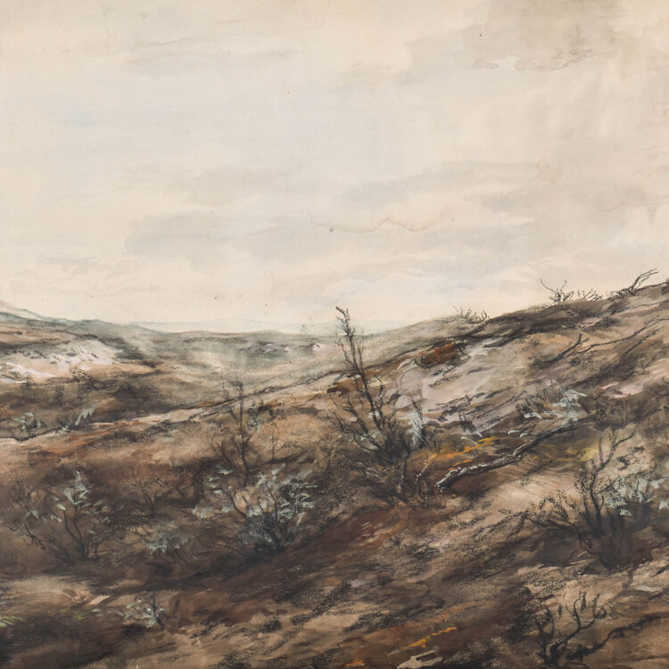 Hendrik Willem Mesdag (1831-1915) De duinen bij Den Haag