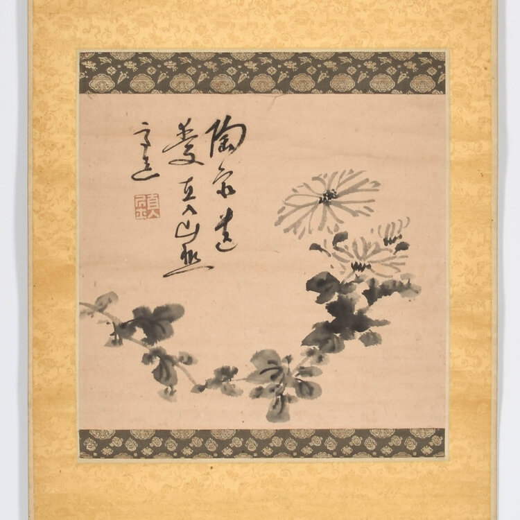 Tanomura Chokunyu (1814-1907) Tanomura Chokunyu (1814-1907) - Scroll