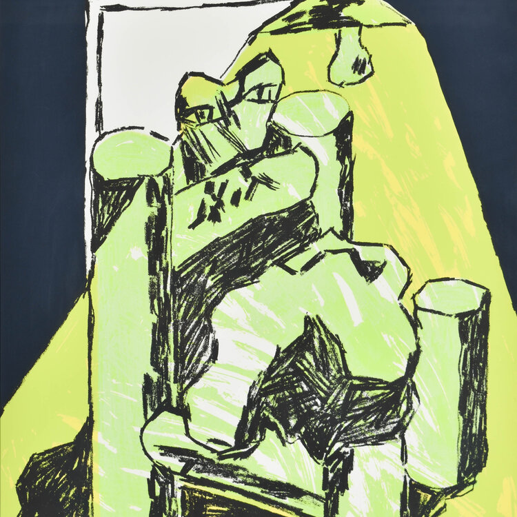 Jan Sierhuis (1928-2023) Jan Sierhuis (1928-2023) - Hommage a Picasso