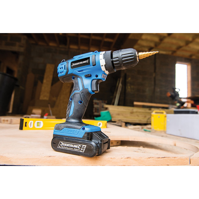 Silverline Accuboormachine 18 Volt