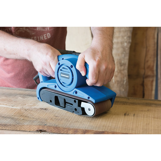 Silverline Bandschuurmachine - 76 x 533 mm - 810 Watt