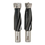 Triton Deuvelmachine boor bits - 12 mm - 2 stuks - TDJDB12