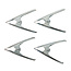 Silverline Zeilklemmen - 50 mm kaak - 4 stuks