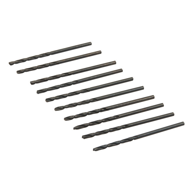 Silverline Metrische HSS-R boor, 10 pk. 2,0 mm