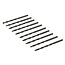 Silverline Metaalboor - 3 mm - HSS-R staal - 10 stuks