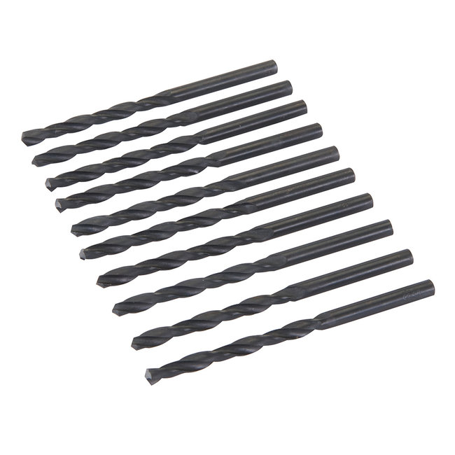 Silverline Metaalboor - 5 mm - HSS-R staal - 10 stuks