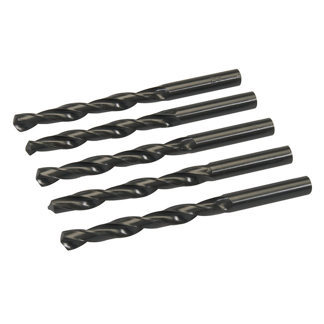 Silverline Metaalboor - 10 mm - HSS-R staal - 5 stuks