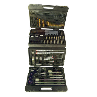 Silverline 204 delige geassorteerde boor bit set