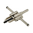Silverline Verstelbare gatensnijder 30 - 120 mm