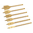 Silverline Titanium speedboor set - 10 t/m 32 mm - 6 delig