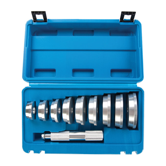 Silverline Wiellager montage set - 40 t/m 81 mm - 10 delig