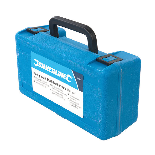 Silverline Wiellager montage set - 40 t/m 81 mm - 10 delig