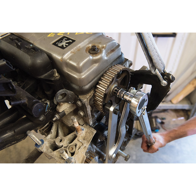 Silverline Universele poeliehouder & ventilatorset - 6 t/m 16 mm - 11 delig