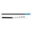 Silverline V-snaar sleutel set - 8 delig