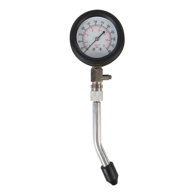 Silverline Compressietester set - 0 t/m 300 psi - 8 delig