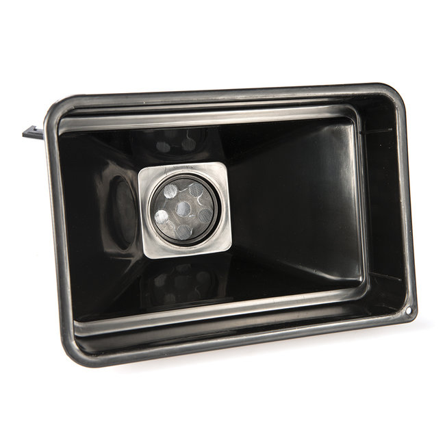 Silverline Trechter met filter 255 x 165 mm