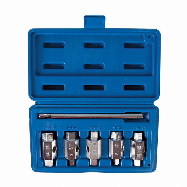 Silverline Carterplug sleutel set 6 delig