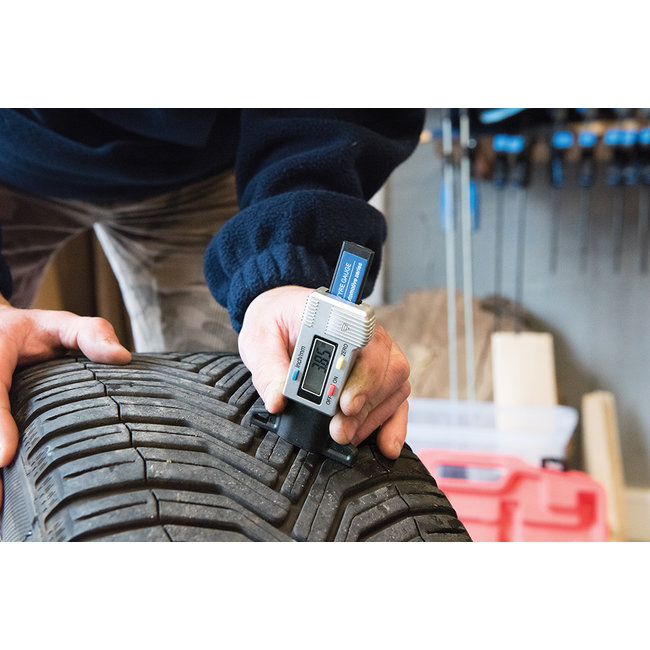 Silverline Digitale bandenprofielmeter 0 - 25 mm