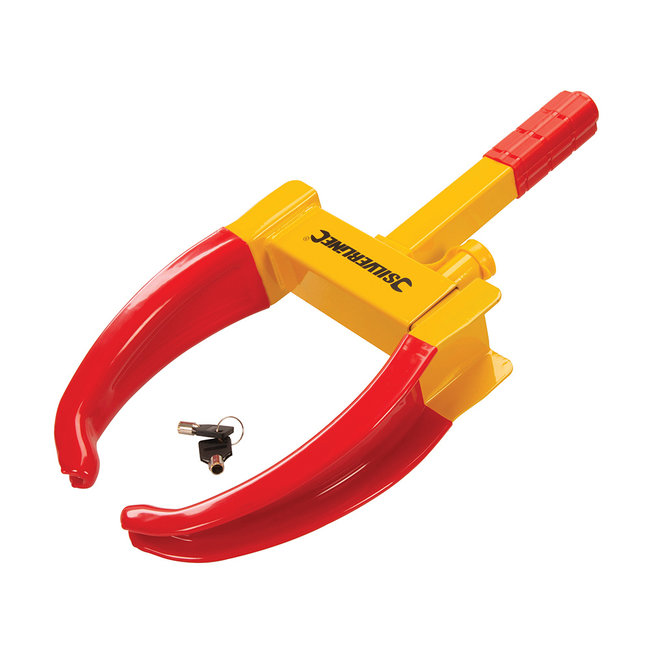 Silverline Instelbare wielklem met 2 sleutels 175 - 225 mm