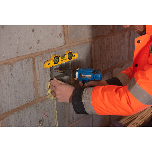 Silverline Magnetic steigerbouwers waterpas 250 mm