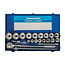 Silverline Dopsleutel set - metrisch - 3/4" - 21 delig