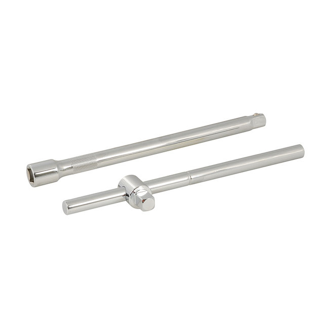Silverline Dopsleutel set - metrisch - 1/2" - 21 delig