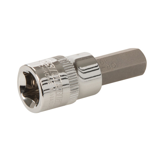 Silverline Dop bitset 3/8" - zeskant - 3 t/m 10 mm - 7 delig