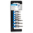 Silverline Dop bitset 1/4" en 3/8" - torx - T10 t/m T40 - 7 delig