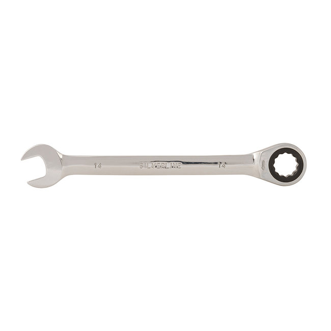 Silverline Vaste steek-ringratelsleutel 14 mm