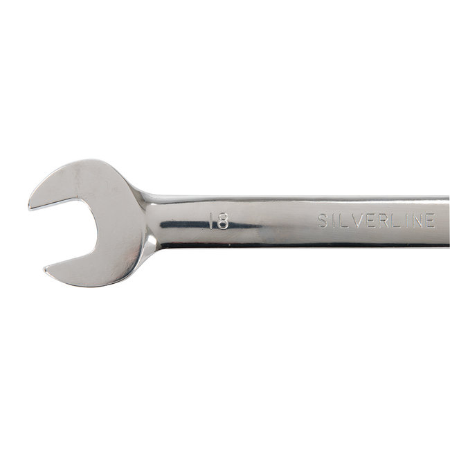 Silverline Steekringratelsleutel set flexibel - 8 t/m 19 mm - 12 delig