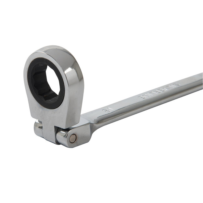 Silverline Steekringratelsleutel set flexibel - 8 t/m 19 mm - 12 delig