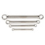 Silverline E-Torx ringsleutelset - E6 t/m E24 - 4 delig