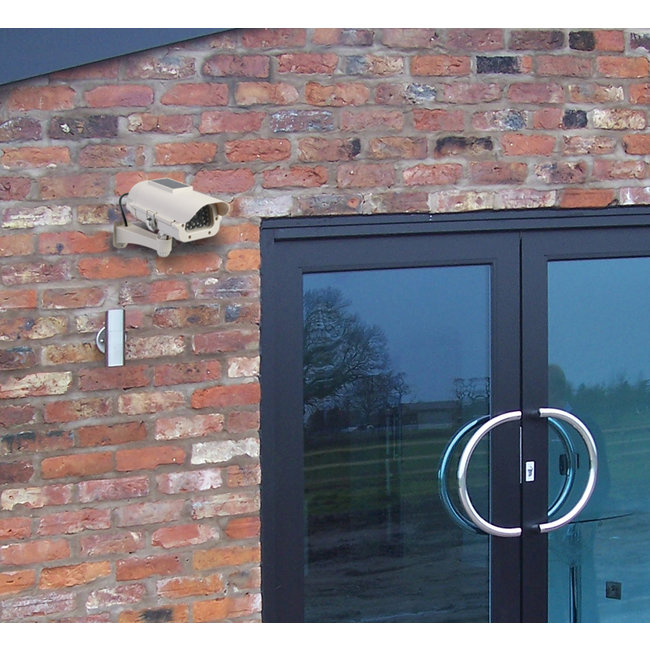 Silverline Dummy beveiligingscamera - LED - zonnepaneel