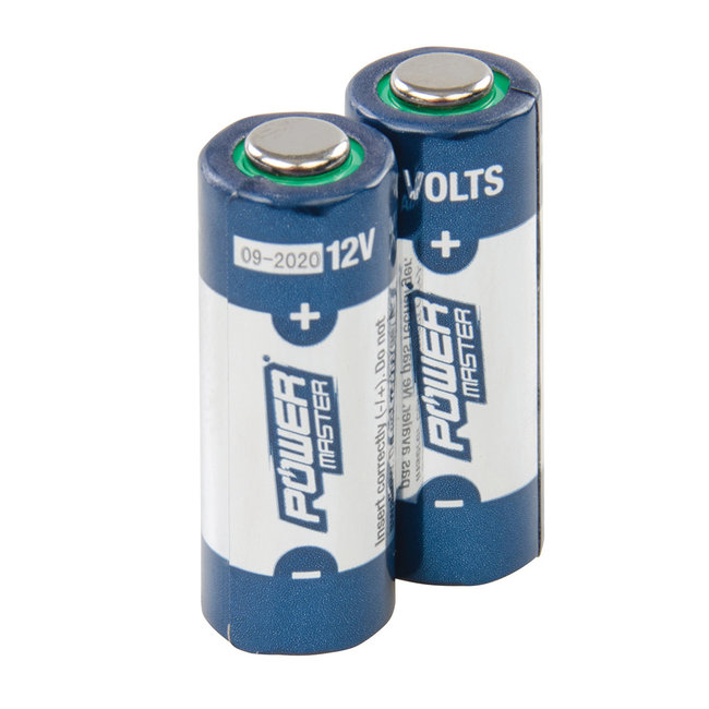 Powermaster 12 V super alkaline batterij A23, 2 pak