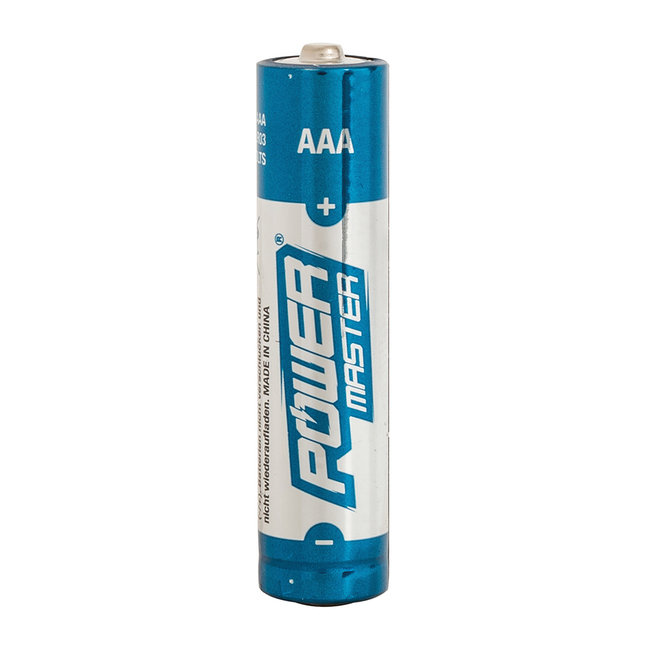 Powermaster AAA super alkaline batterij - LR03 - 4 stuks
