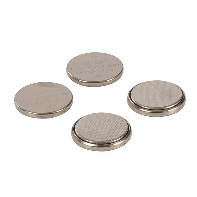 Powermaster Lithium knoopcel batterij - CR2032 - 4 stuks