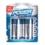 Powermaster Type D super alkaline batterij LR20, 2 stuks