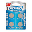 Powermaster Lithium knoopcel batterij CR2025, 4 pk. CR2025