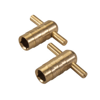 Silverline Radiator ontluchtingssleutel - 2 stuks